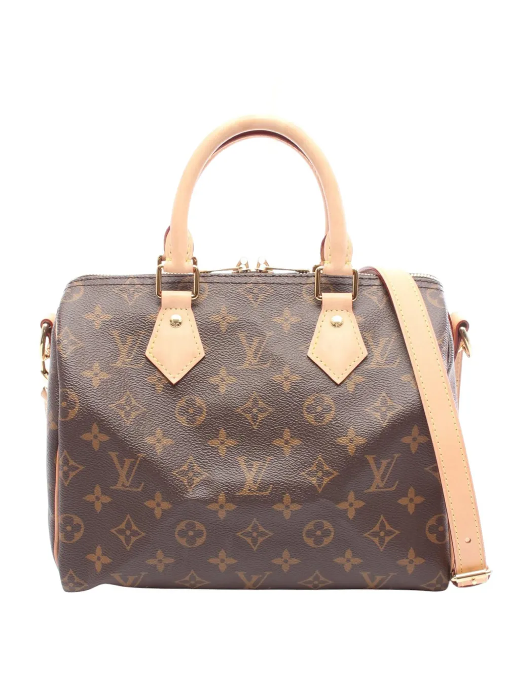 Louis Vuitton Pre-Owned 1990-2010 Monogram Speedy Bandouliere 25 satchel - Marrone