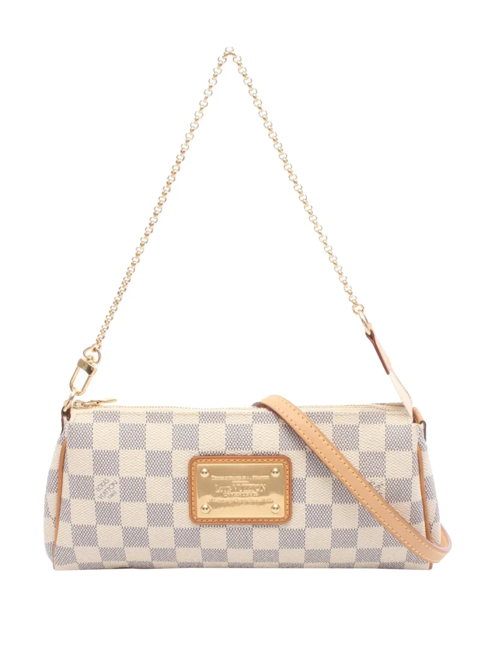 Louis Vuitton Pre-Owned 2012 Damier Azur Eva shoulder bag - Bianco