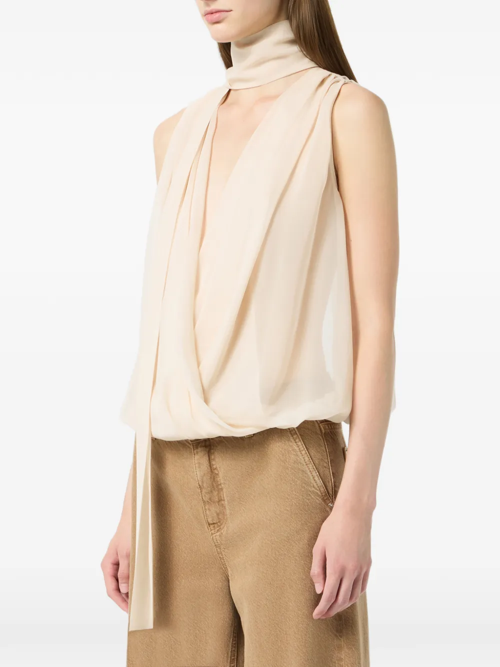 Fusciacca Draped Top