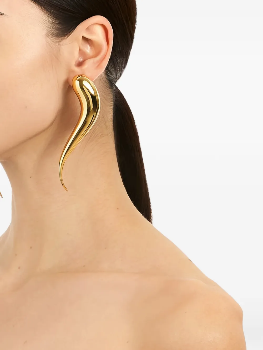 Hugo Kreit Nail Twist earrings - Goud