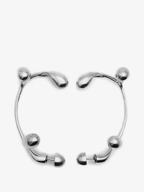 Hugo Kreit boucles d'oreilles Serti à détails sphériques