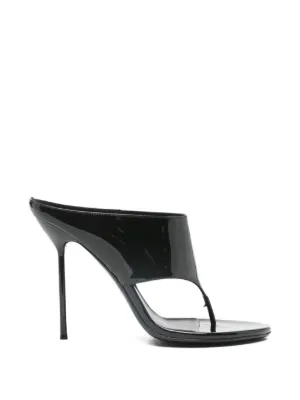 Manolo Blahnik Clementel 80mm サンダル | ブラック | FARFETCH JP