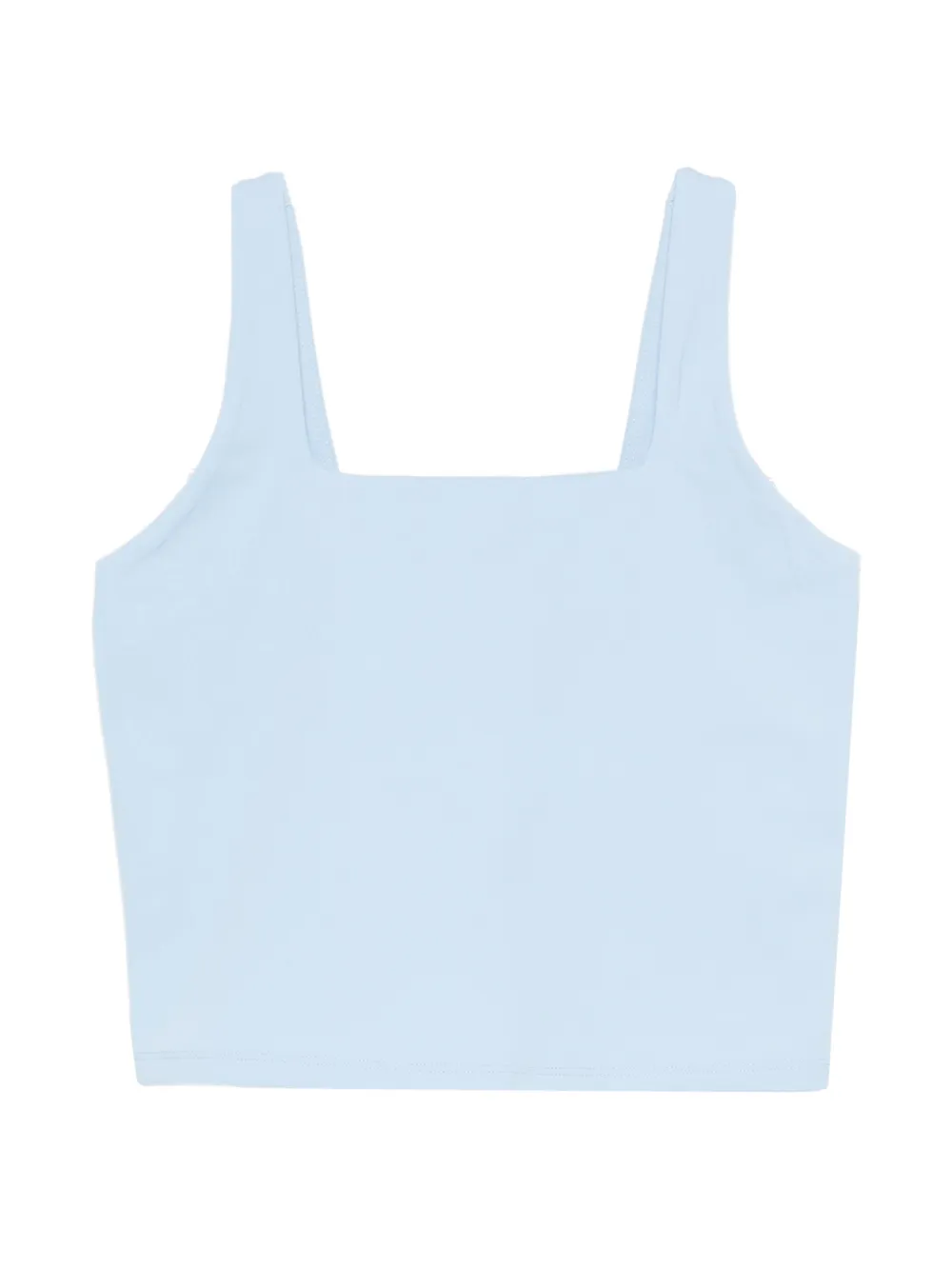 Girlfriend Collective Tommy square-neck tank top - Blau