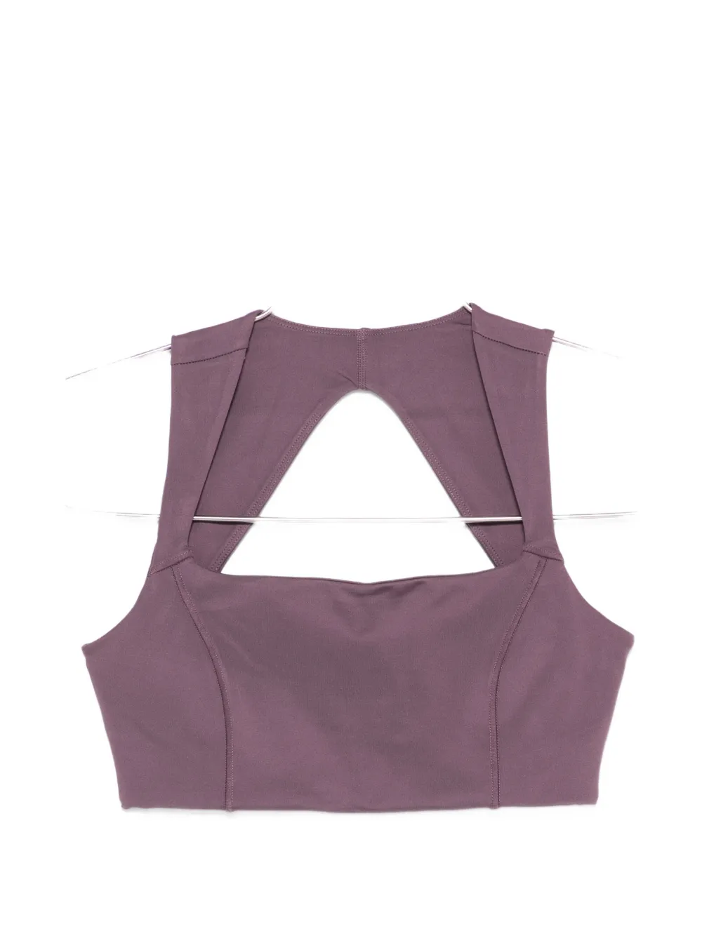 Girlfriend Collective cutout seamed sports bra - Viola