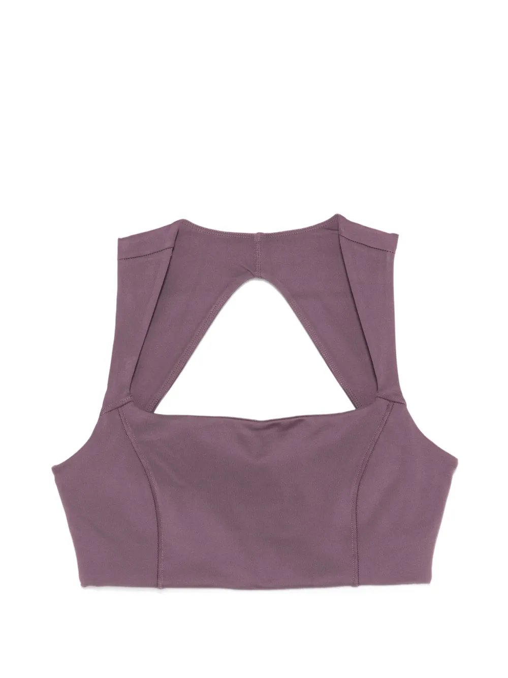 Girlfriend Collective cutout seamed sports bra - Violett