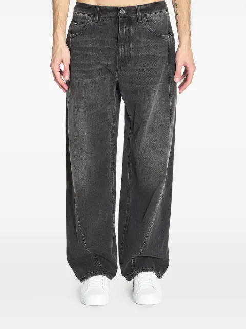 Dolce & Gabbana logo-plaque denim jeans