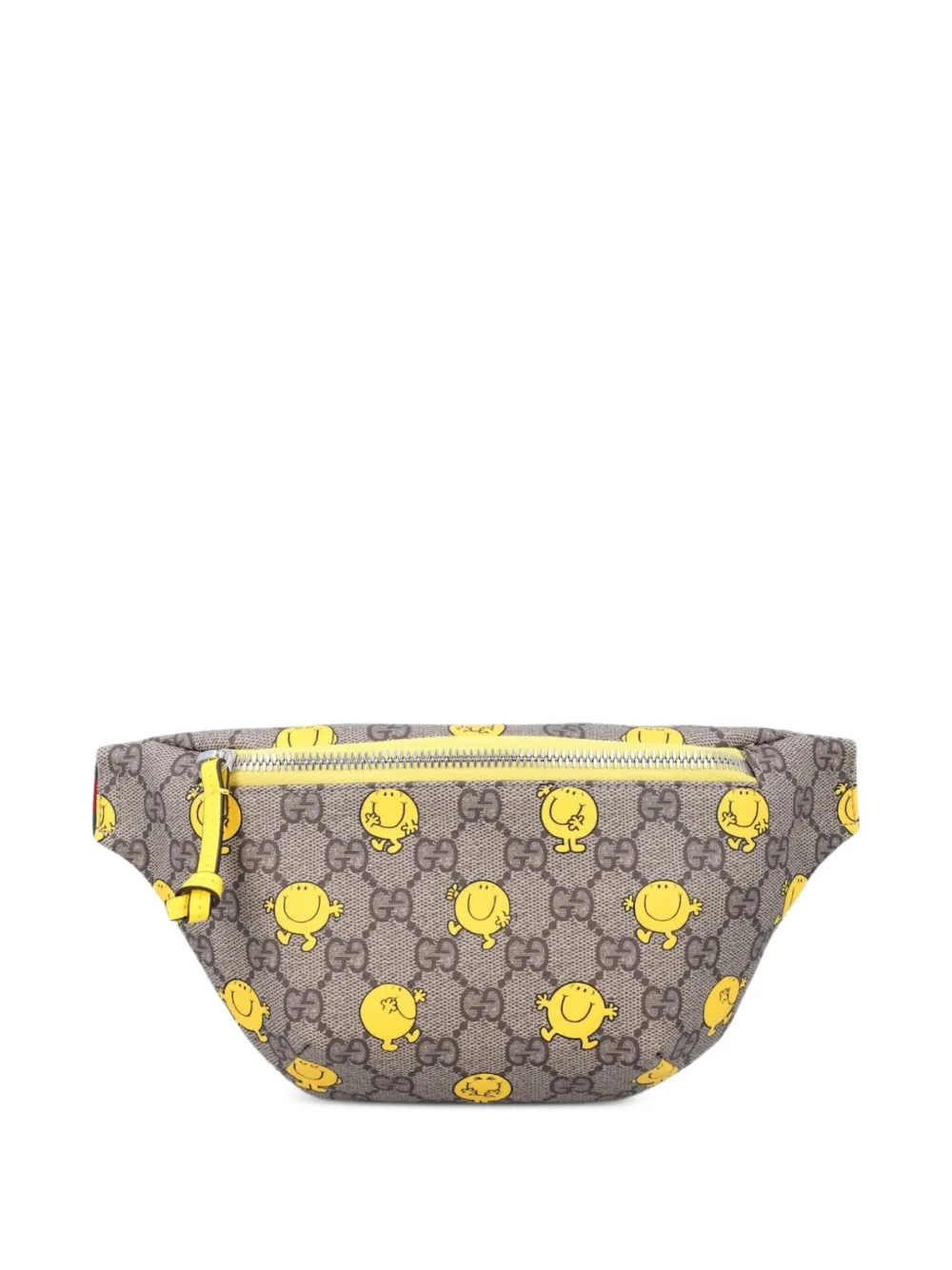 Gucci Kids GG smiley-print belt bag - Nude