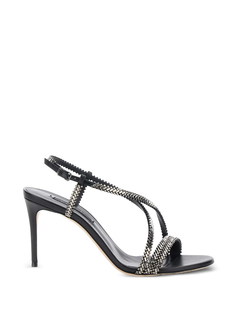 Casadei Josephine strappy heeled sandals Zwart