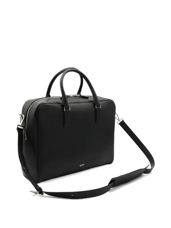 ビ*ト様 Tom Ford レザー ビジネスバッグ ブラック TOM FORD ジップ ビジネスバッグ | ブラック | FARFETCH JP