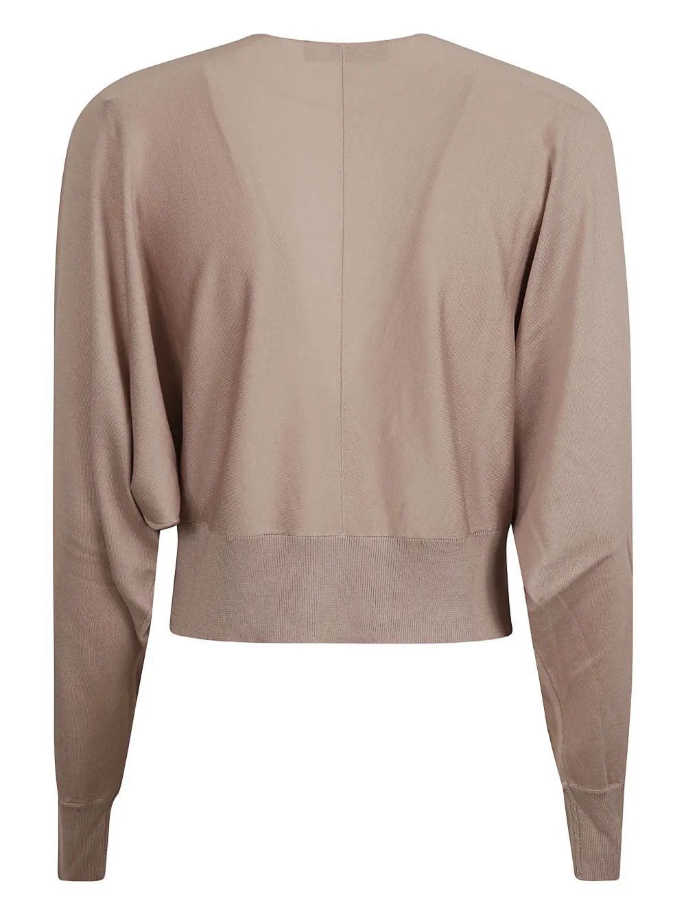 Fabiana Filippi Vest met V-hals en knoop Paars