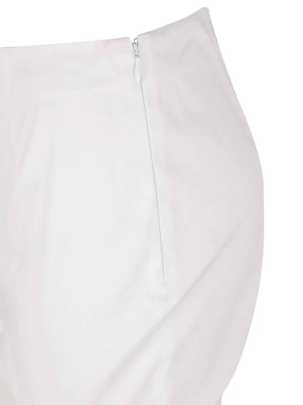 High-Waisted Tapered Trousers