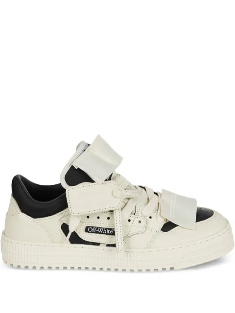 Off-White black panelled sneakers