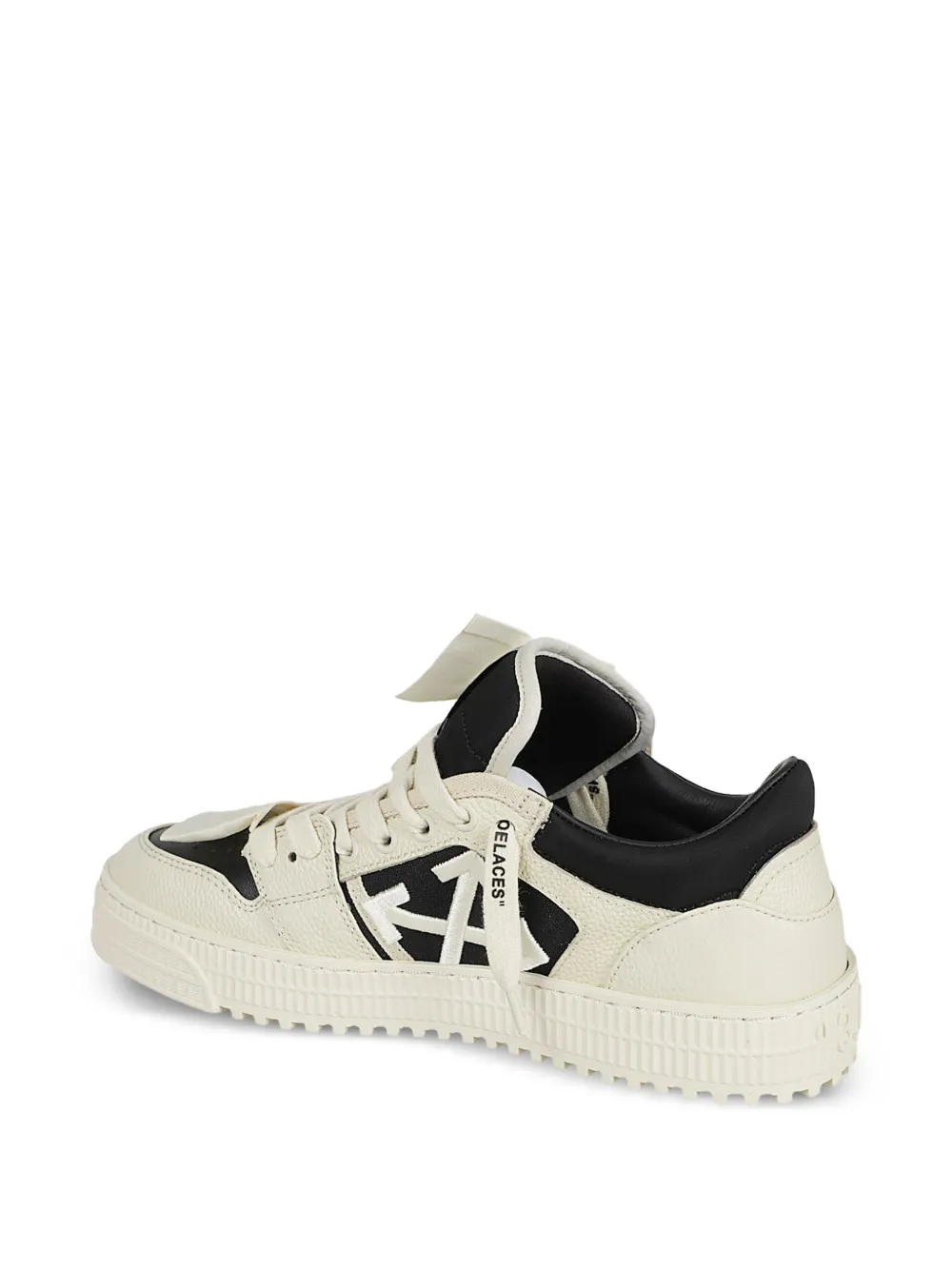 Off-White Sneakers met vlakken Beige