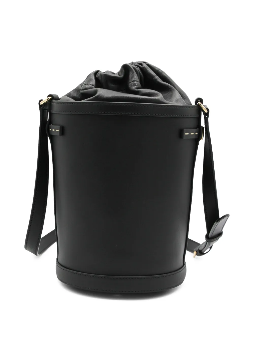 Valentino Garavani Bucket-tas met logogesp Zwart