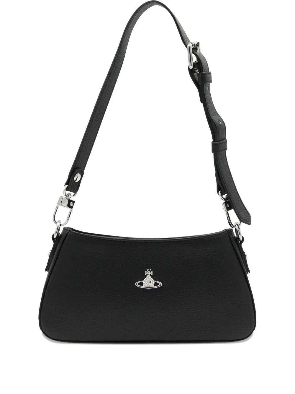 Vivienne Westwood Orb-appliqué shoulder bag - Nero