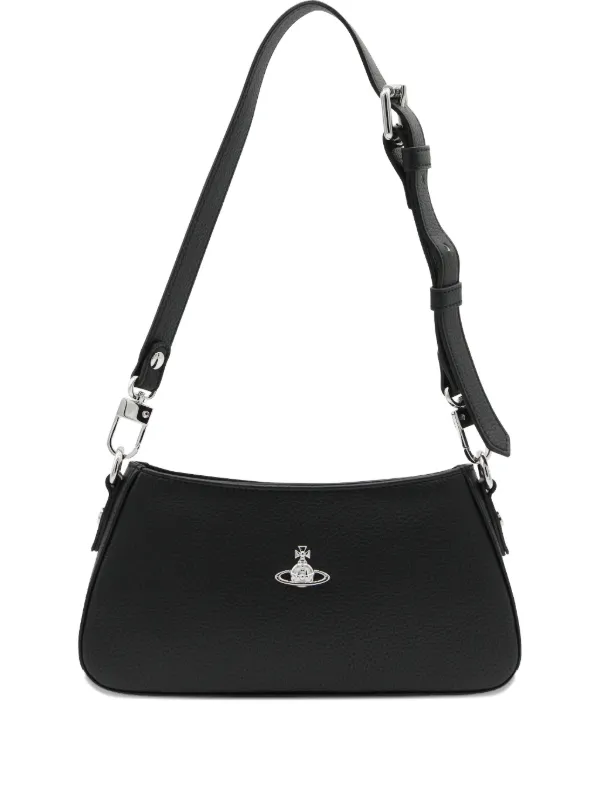 Vivienne Westwood オーブアップリケ ショルダーバッグ | ブラック