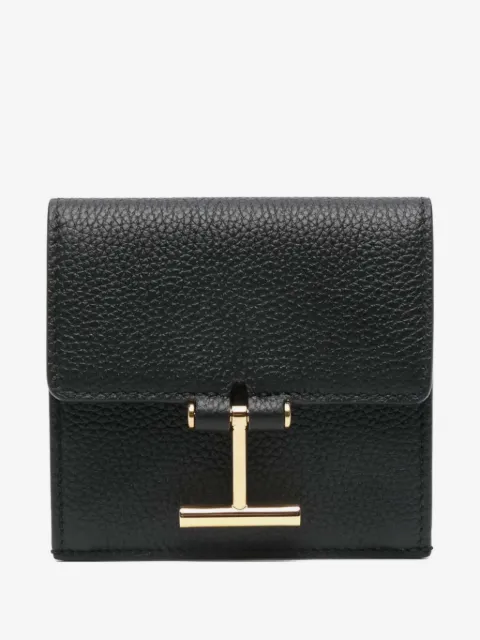 TOM FORD portefeuille à boutons pression et détail de logo