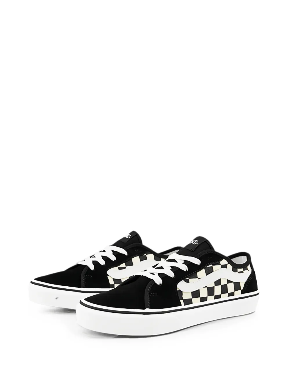 Vans Filmore Decon sneakers met geruite print Zwart