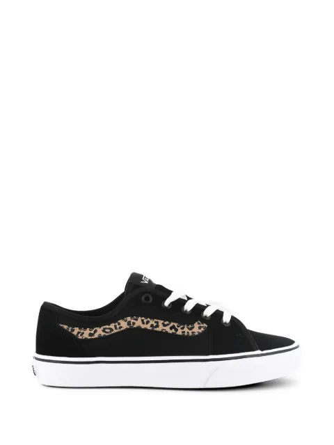 Vans Knu Skool leopard panel sneakers