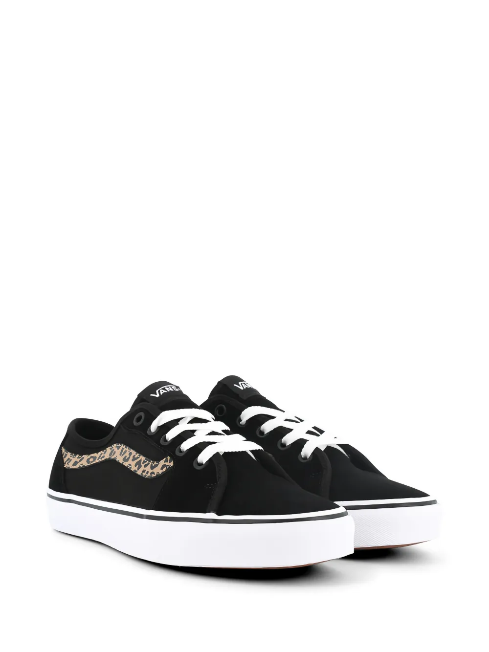 Vans Knu Skool sneakers met luipaardvlak Zwart