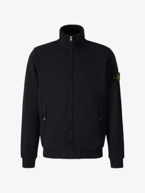 Stone Island 6100033 Malfilé fleece 'old' effect jacket