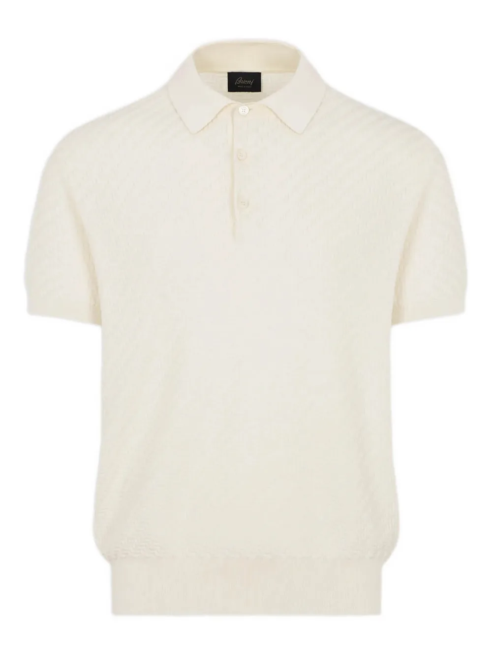 Brioni short-sleeve polo shirt - Toni neutri