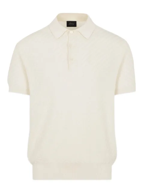 Brioni short-sleeve polo shirt