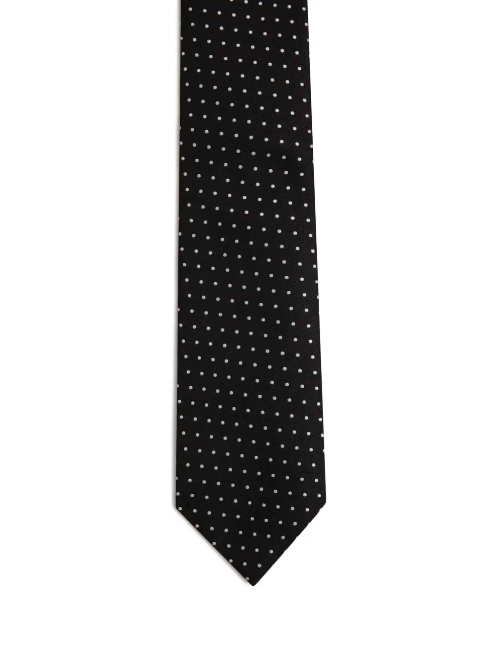 TOM FORD polka-dot silk tie - Zwart