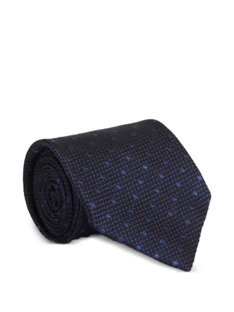 TOM FORD polka-dot silk tie