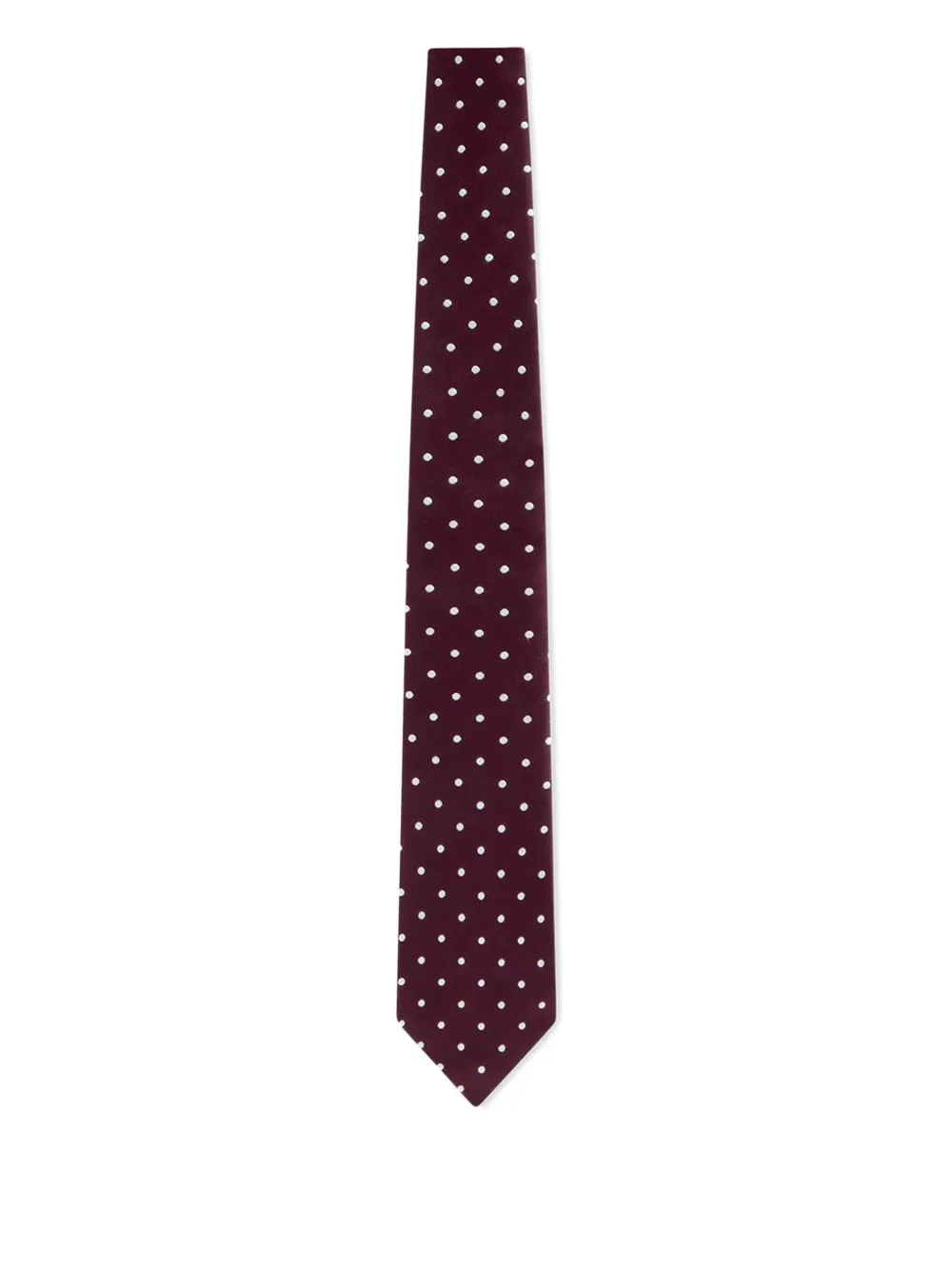 TOM FORD polka-dot silk tie - Viola
