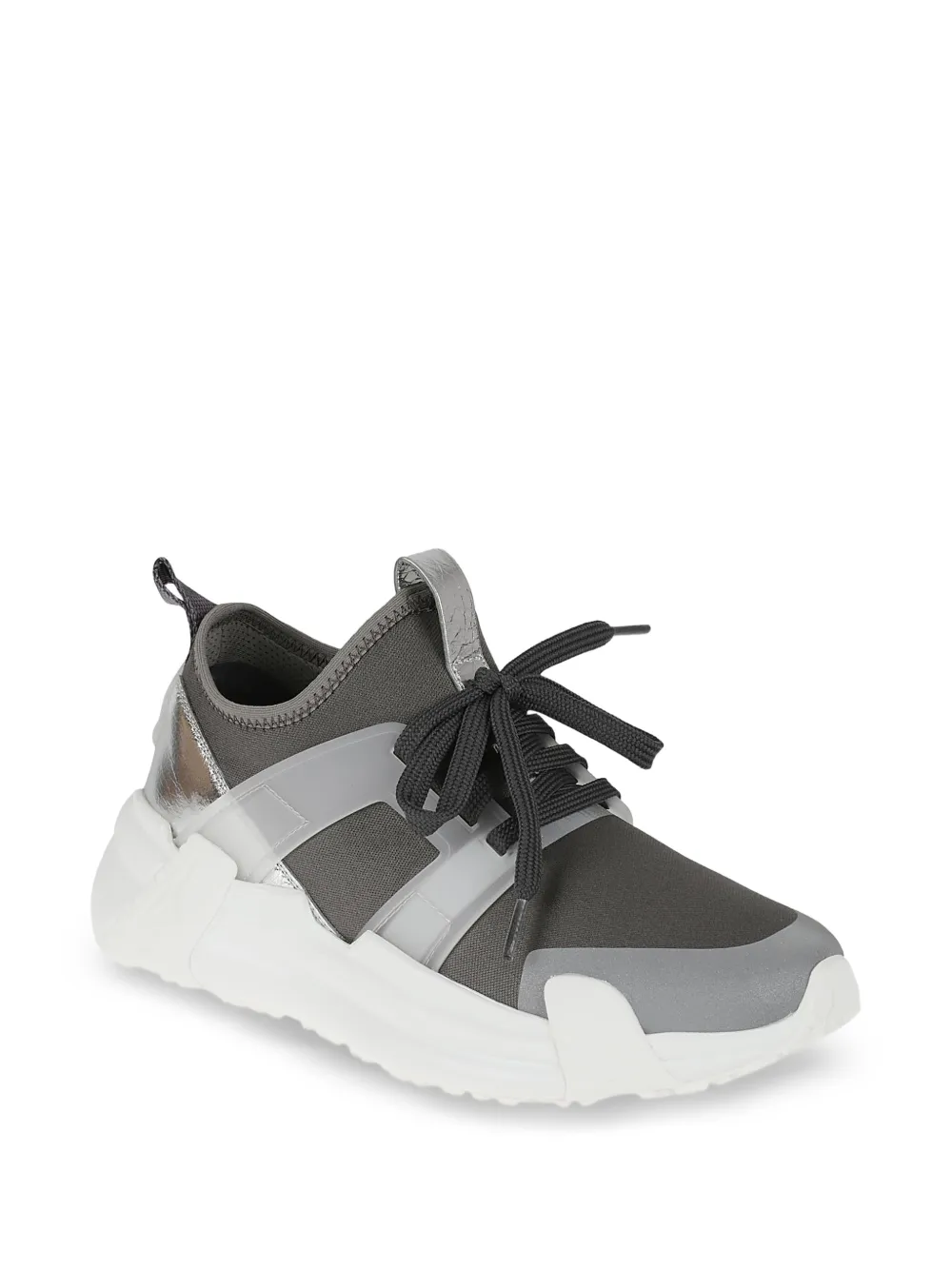 Moncler lace-up sneakers - Grijs