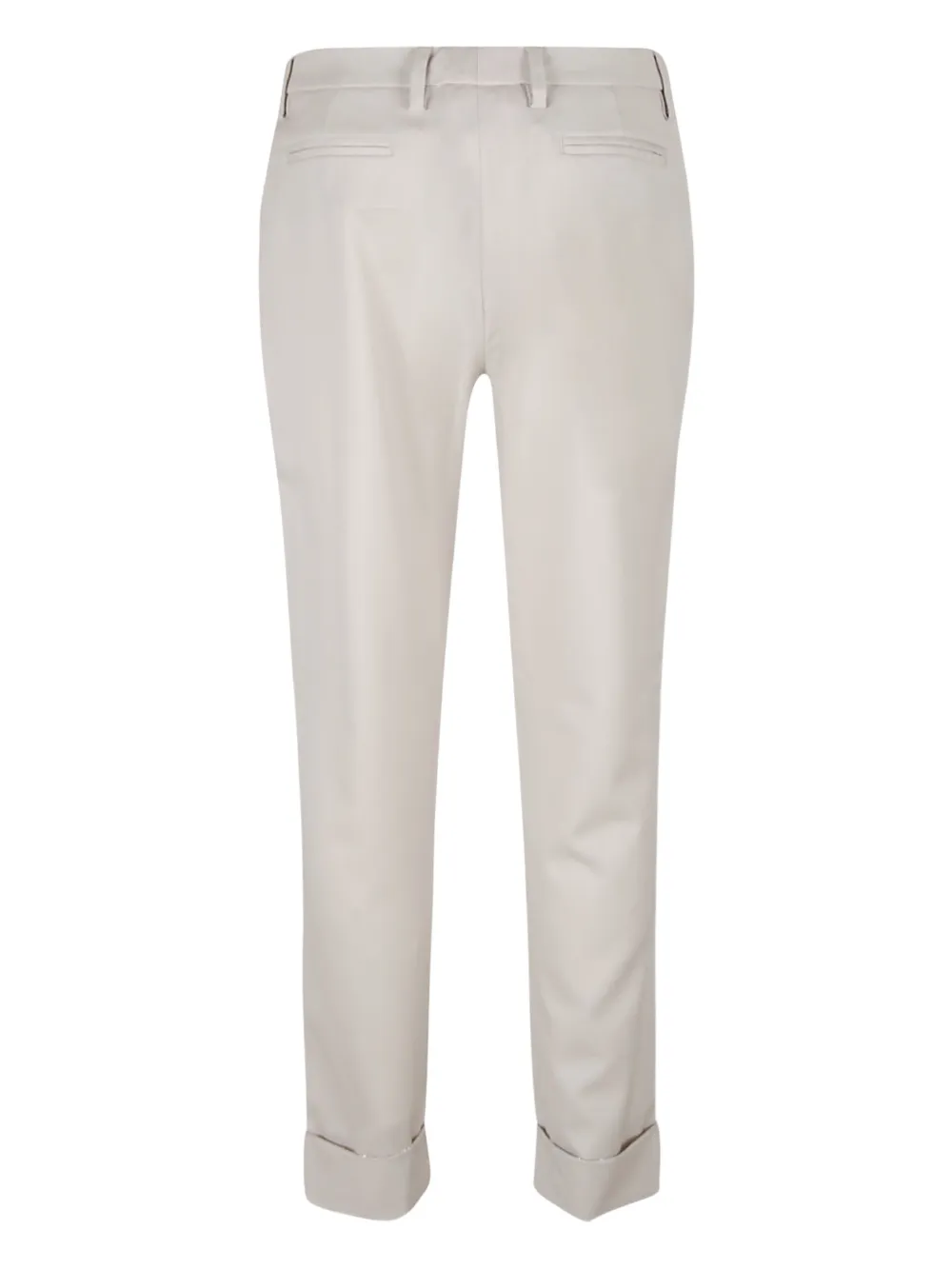 Fabiana Filippi cuffed trousers - Beige