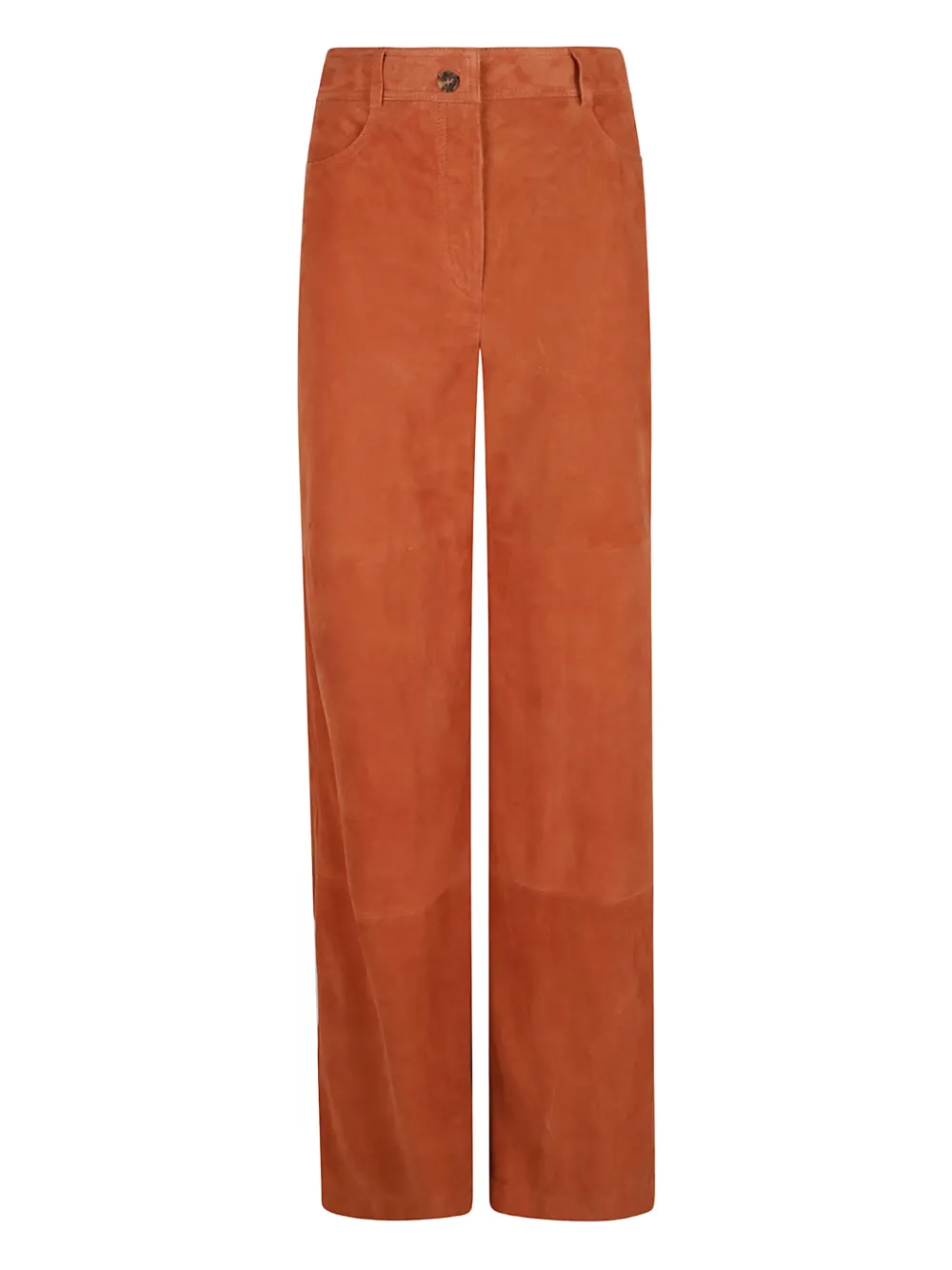 Alberta Ferretti high-waisted trousers - Orange