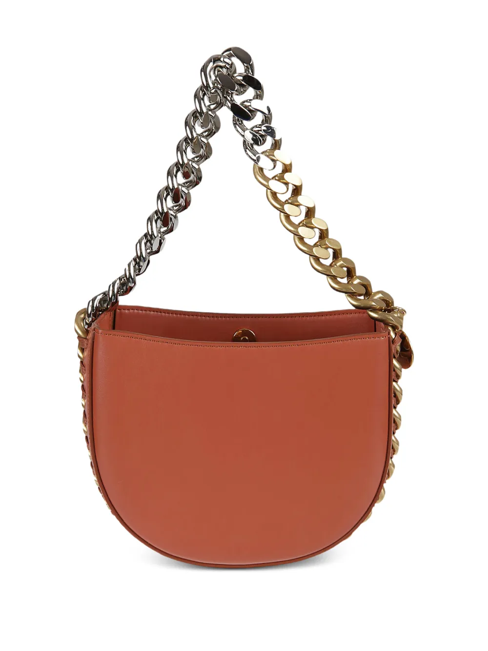 Stella McCartney chain-strap shoulder bag - Oranje