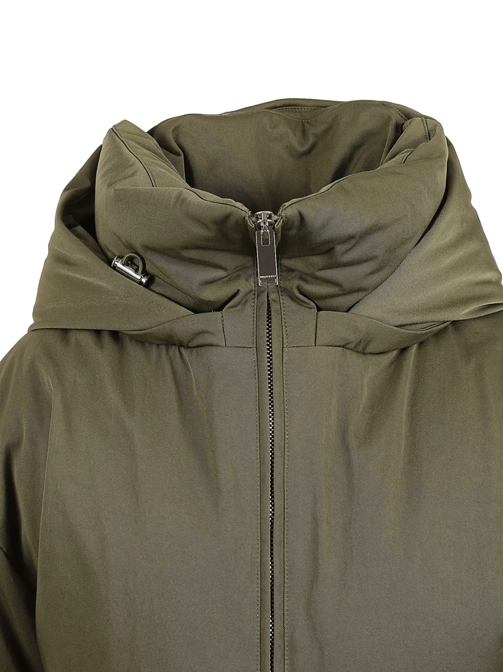  Alexander Mcqueen Hooded Jacket - Green 