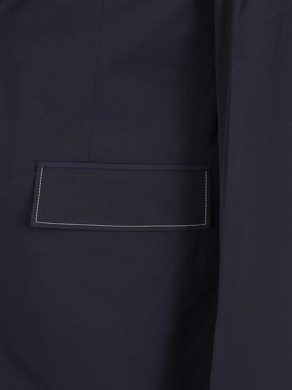 Prada Jack met opgestikte zak Blauw