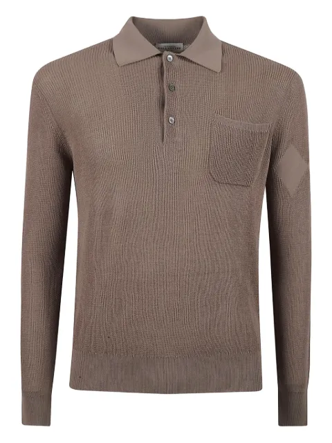 Ballantyne pocket rib polo shirt