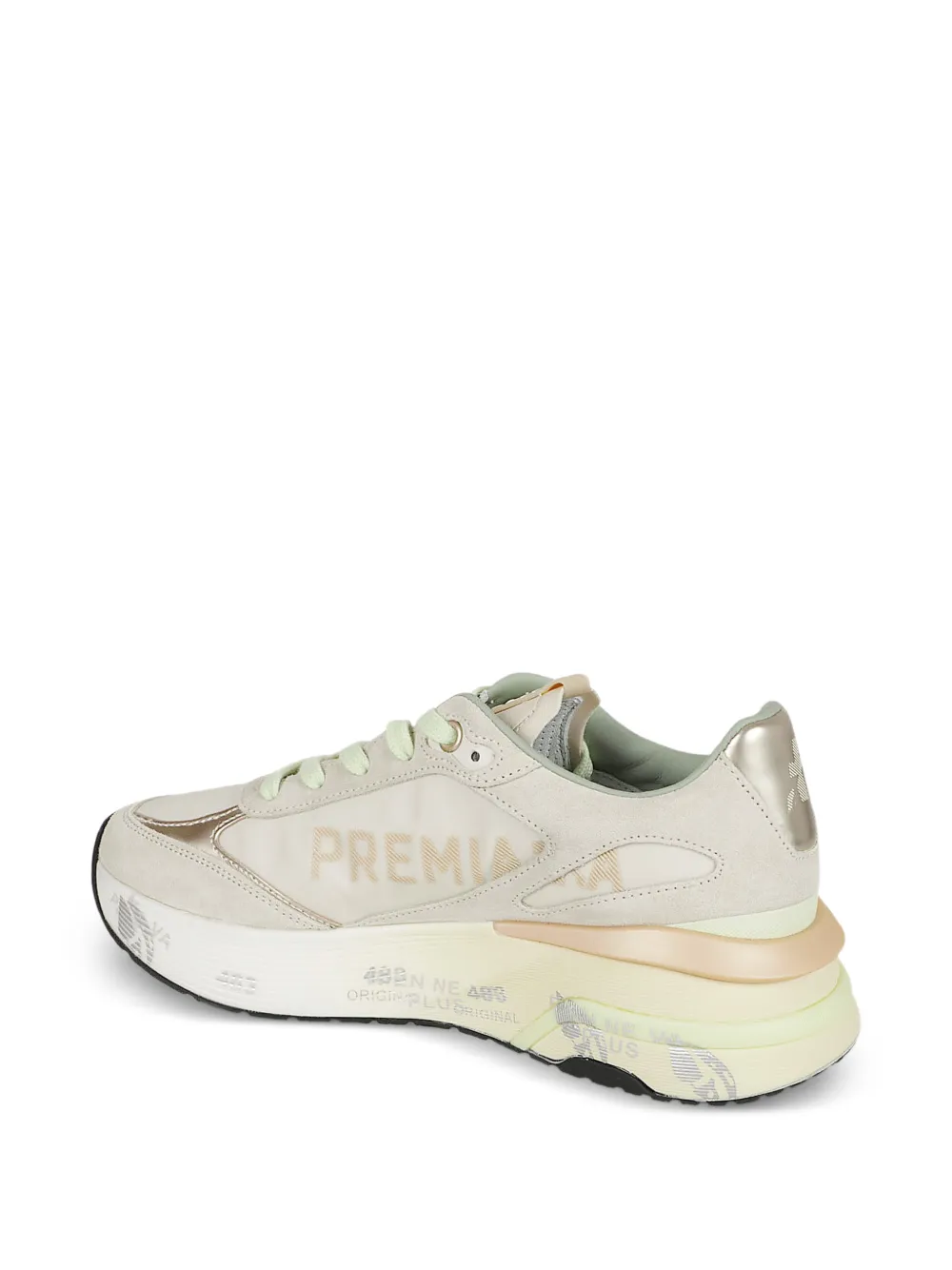 Premiata Moerun sneakers met logo Beige