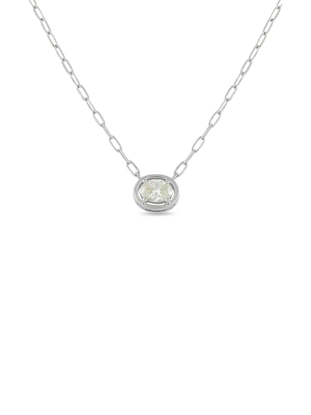 LB Exclusive diamond solitaire necklace - Argento