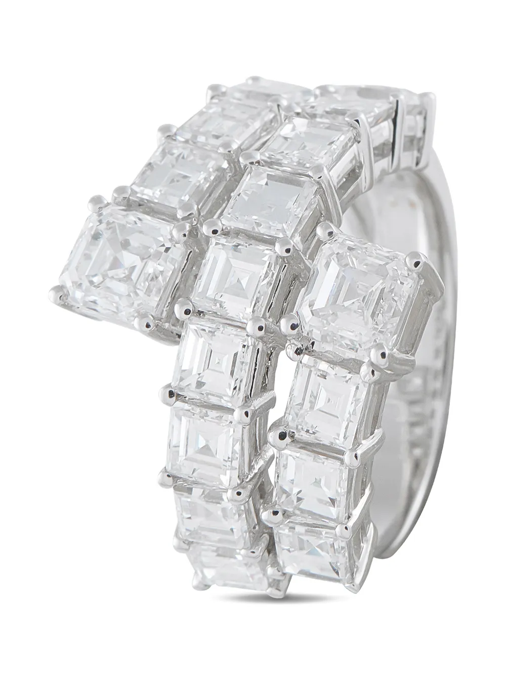 LB Exclusive diamond white gold ring - Argento