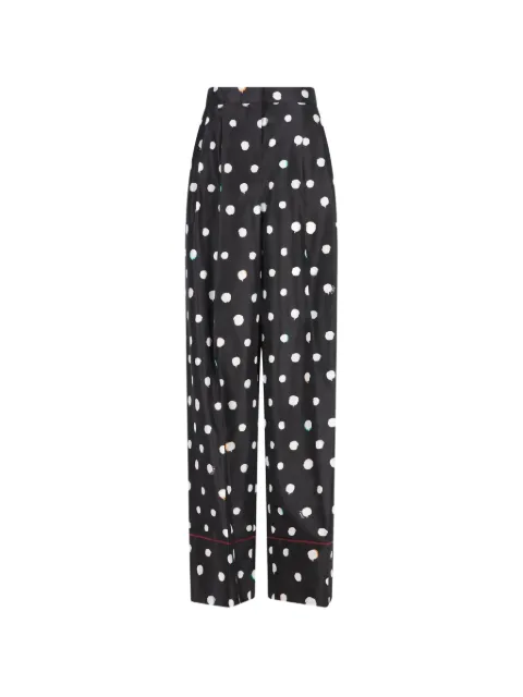 FENDI polka-dot trousers