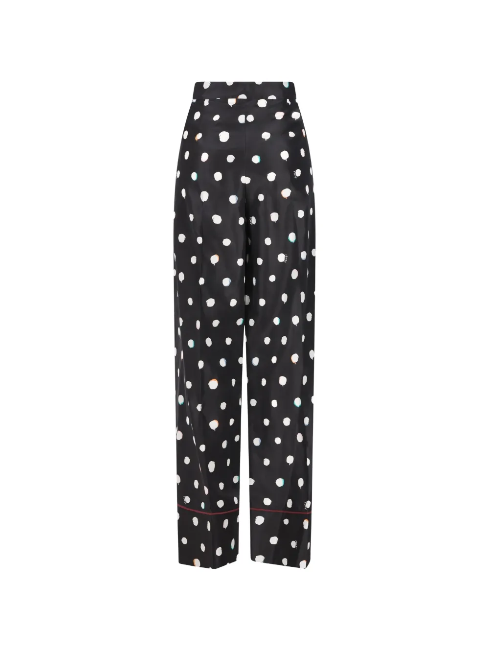FENDI polka-dot trousers - Zwart