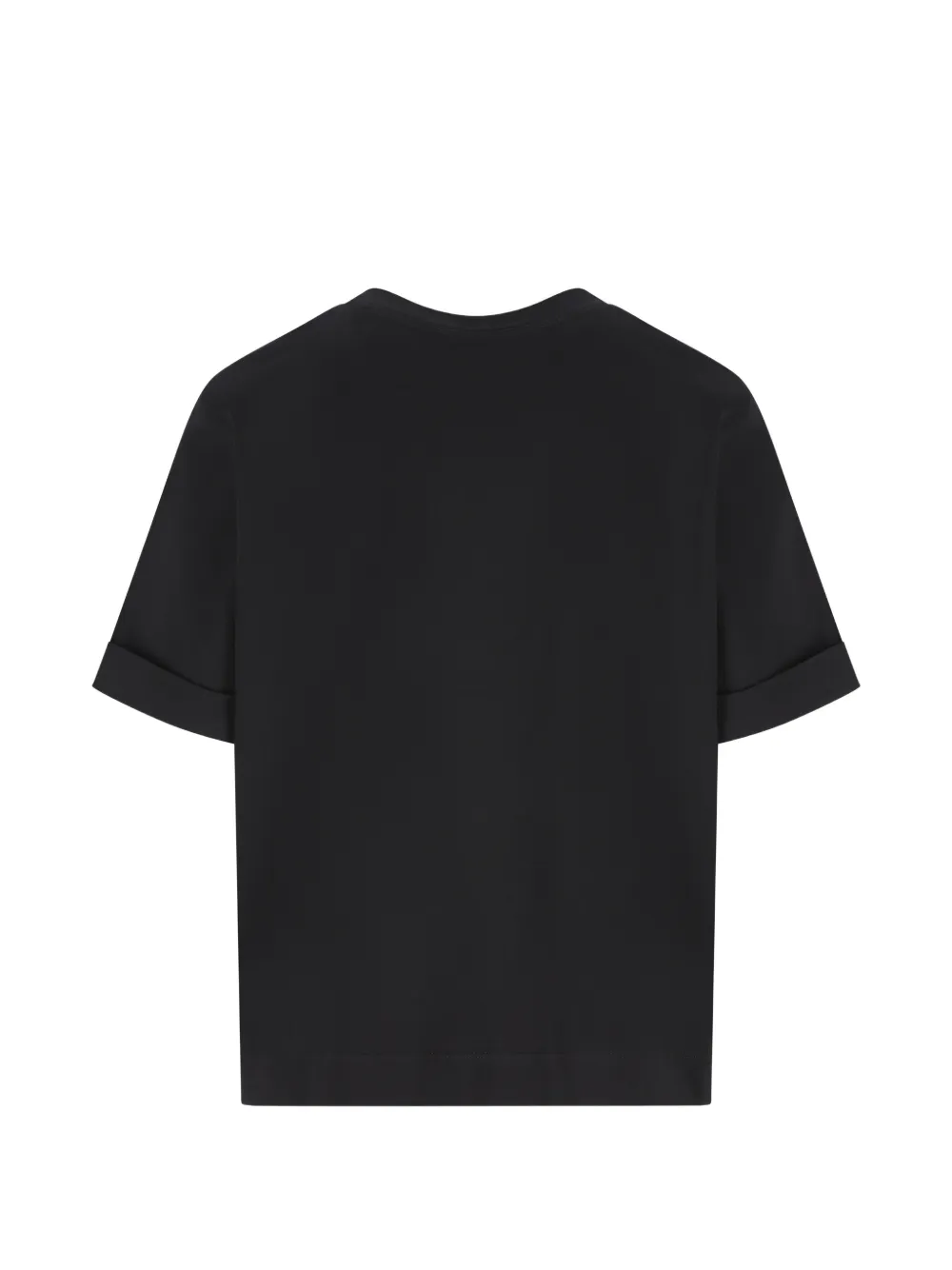 Brunello Cucinelli T-shirt met ronde hals Zwart