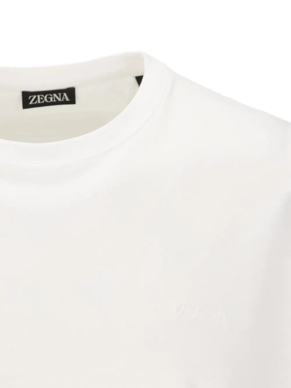 Zegna T-shirt met ronde hals Wit