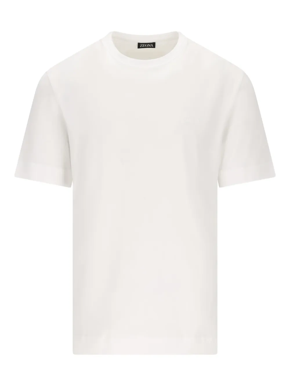 Zegna crew-neck T-shirt - Bianco