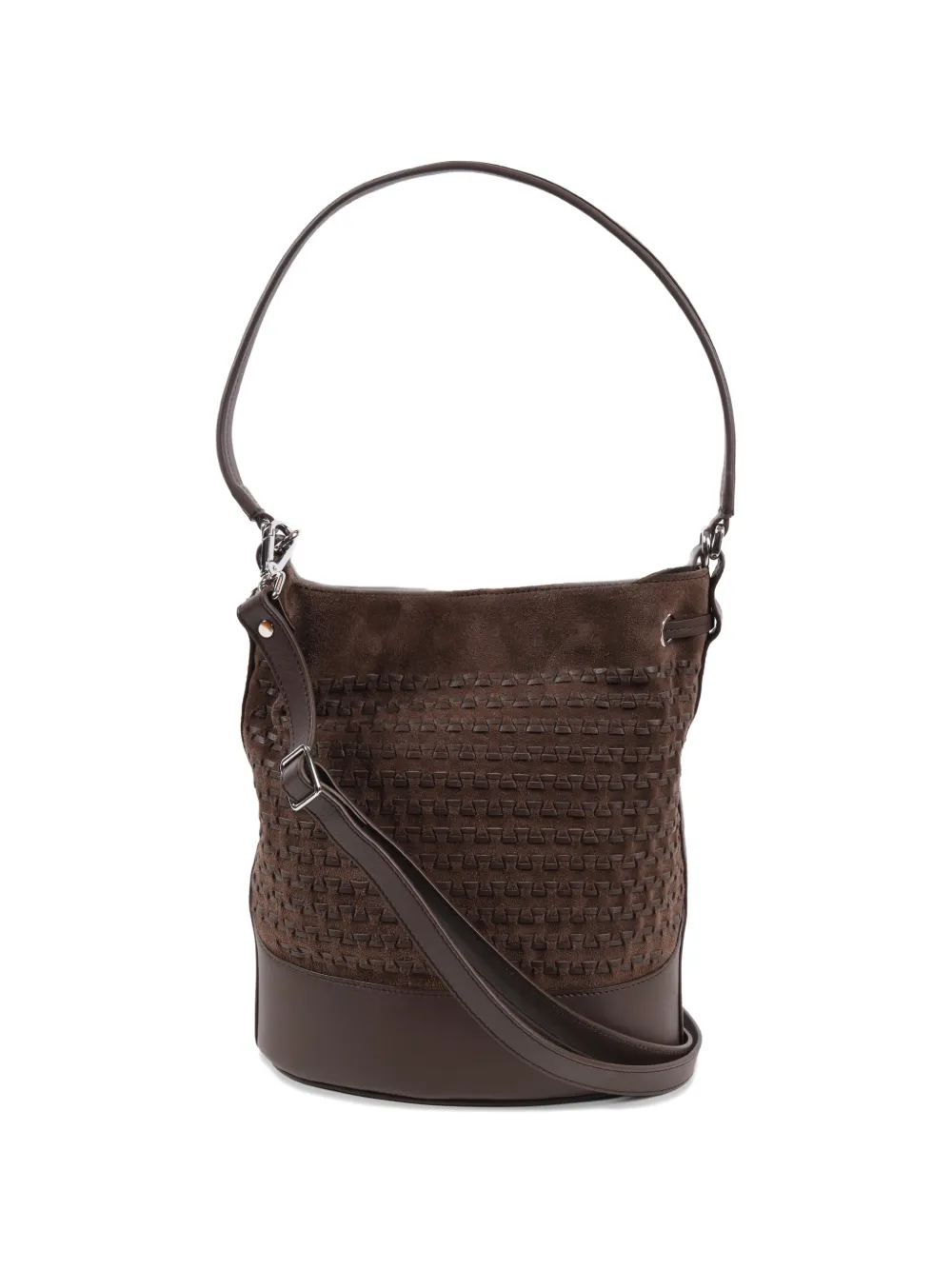  Zanellato Monda'® Leather Bucket Bag - Brown 