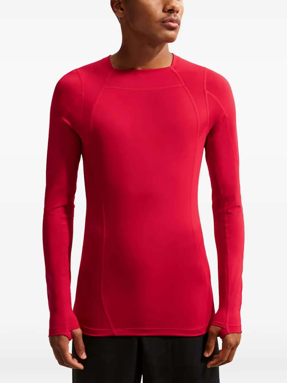 Nike x Jacquemus basislaag met lange mouwen Rood