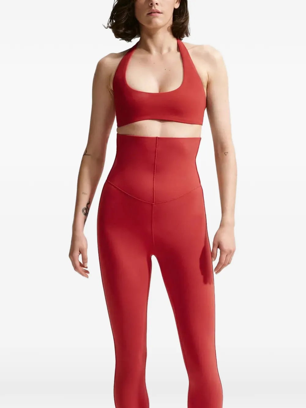 Nike Bralette met halternek Rood