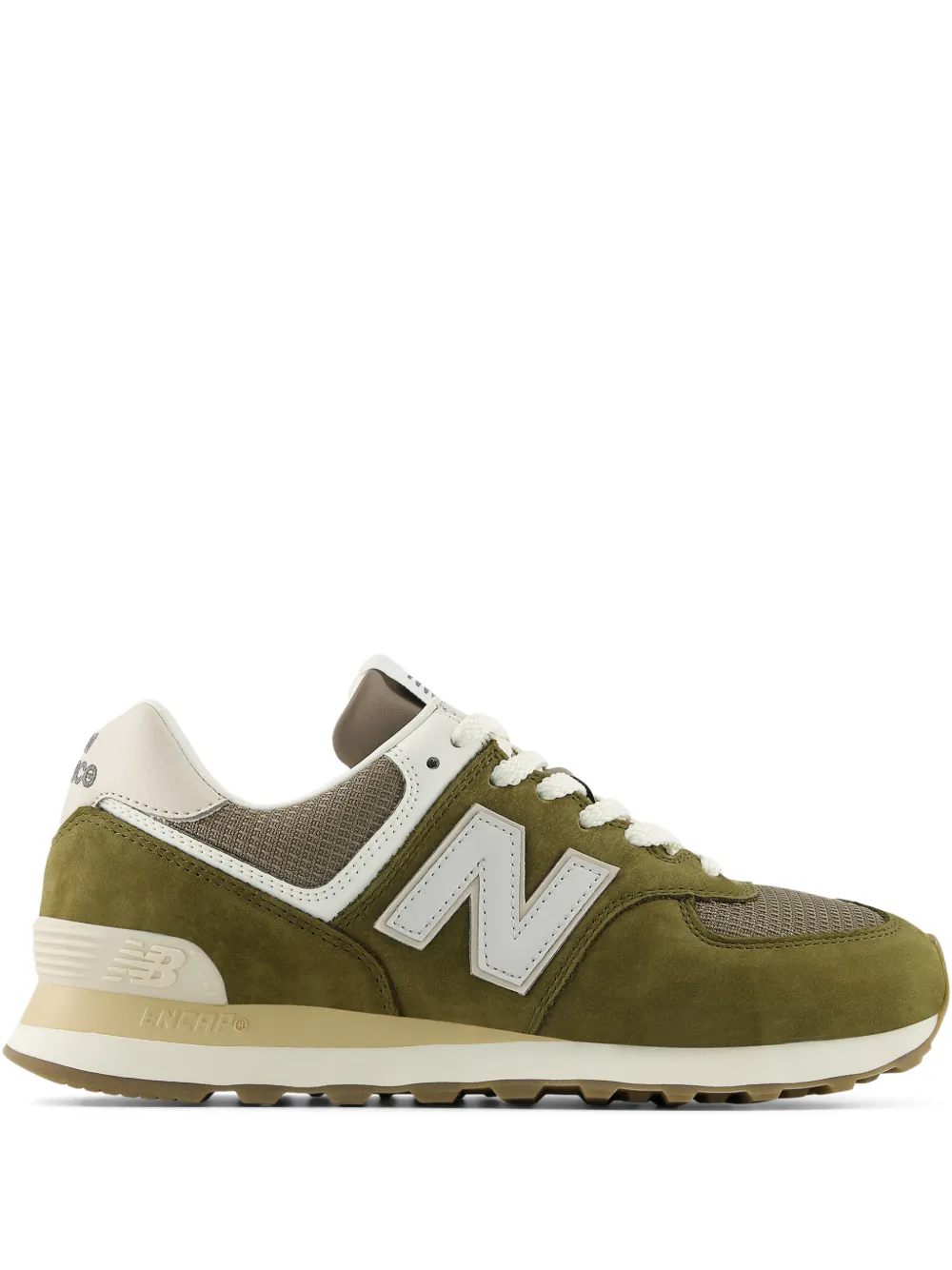New Balance Sneakers in pelle scamosciata con logo - Verde