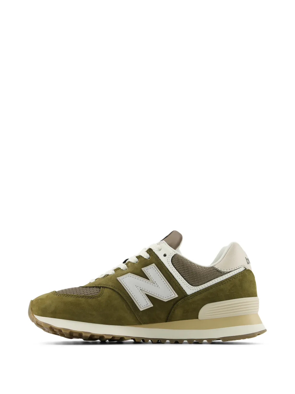New Balance Suède sneakers met logo Groen